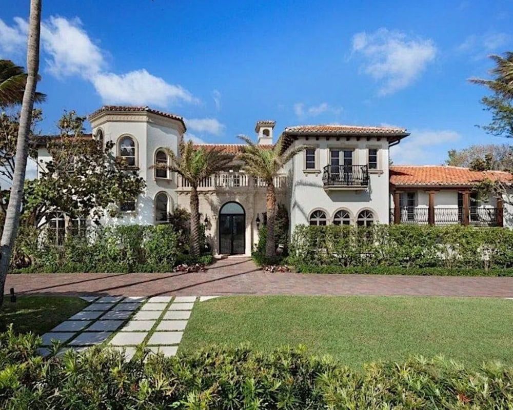 Billy Joel's Mansion in Palm Beach, Florida