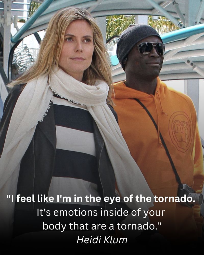 Heidi Klum and Seal