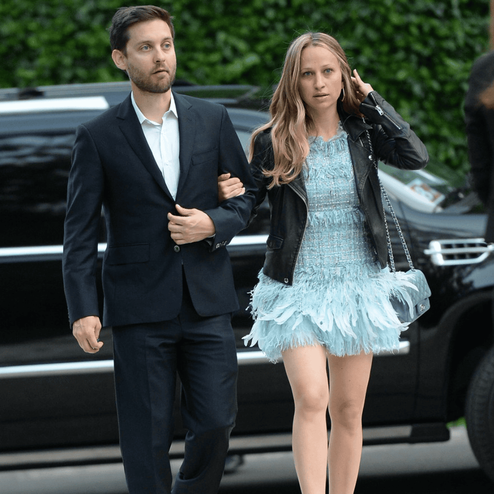 Tobey Maguire and Jennifer Meyer