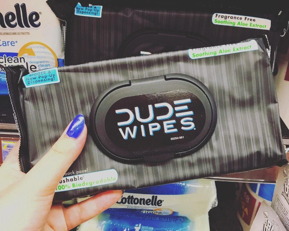 Using Wet Wipes