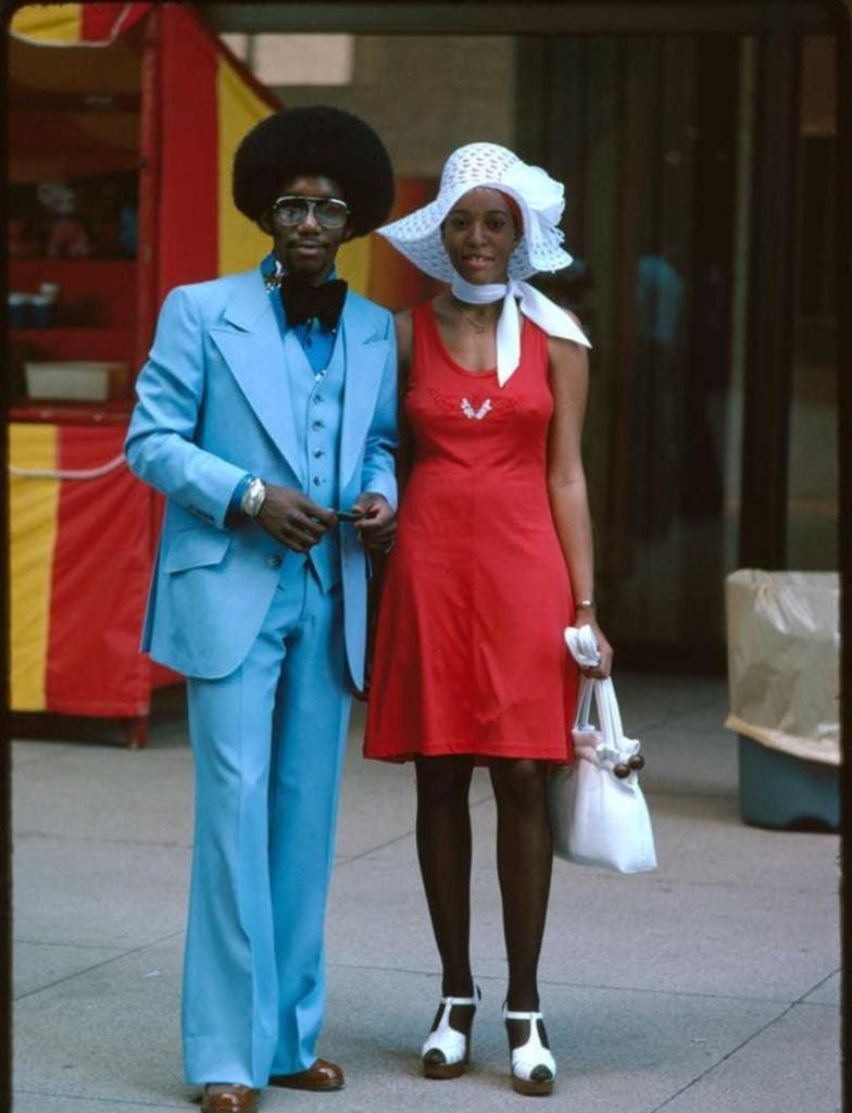 Best Dressed Couple - Chicago, 1975
