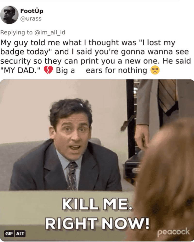 Oh, My Condolences