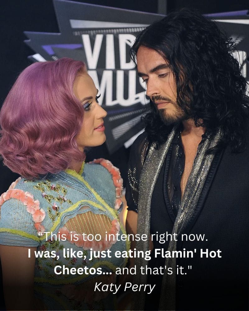 Russell Brand and Katy Perry