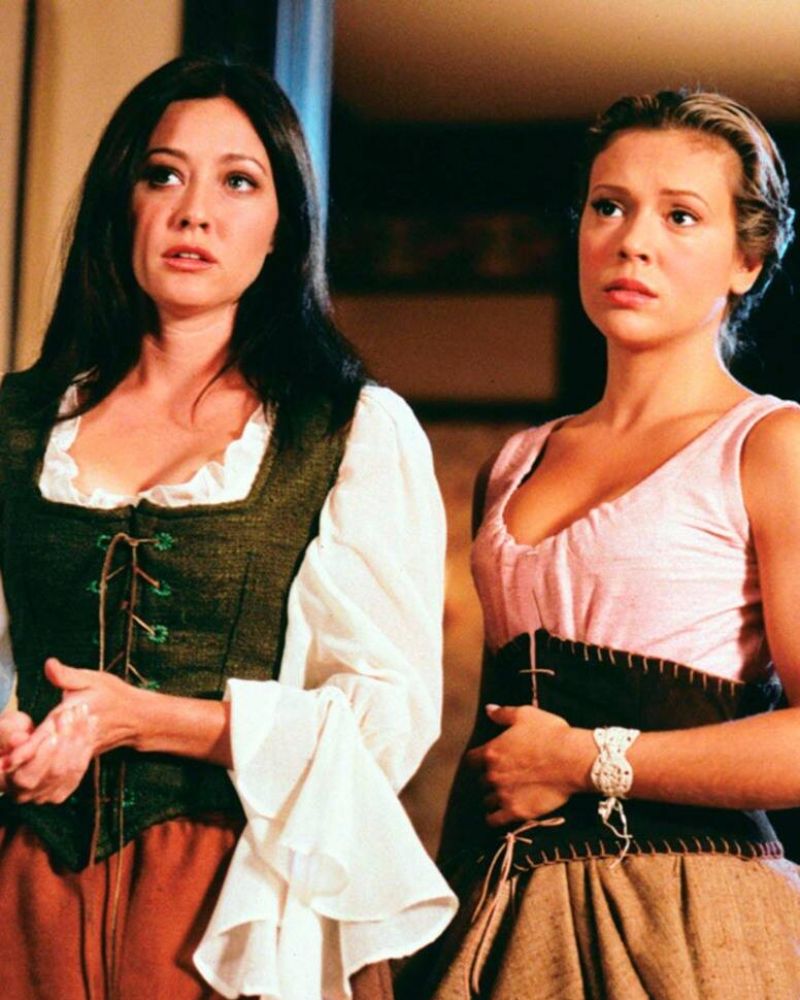 Alyssa Milano & Shannen Doherty - Charmed