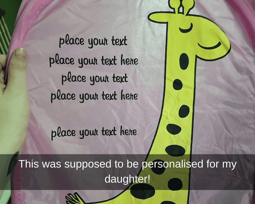Personalization Gone Wrong