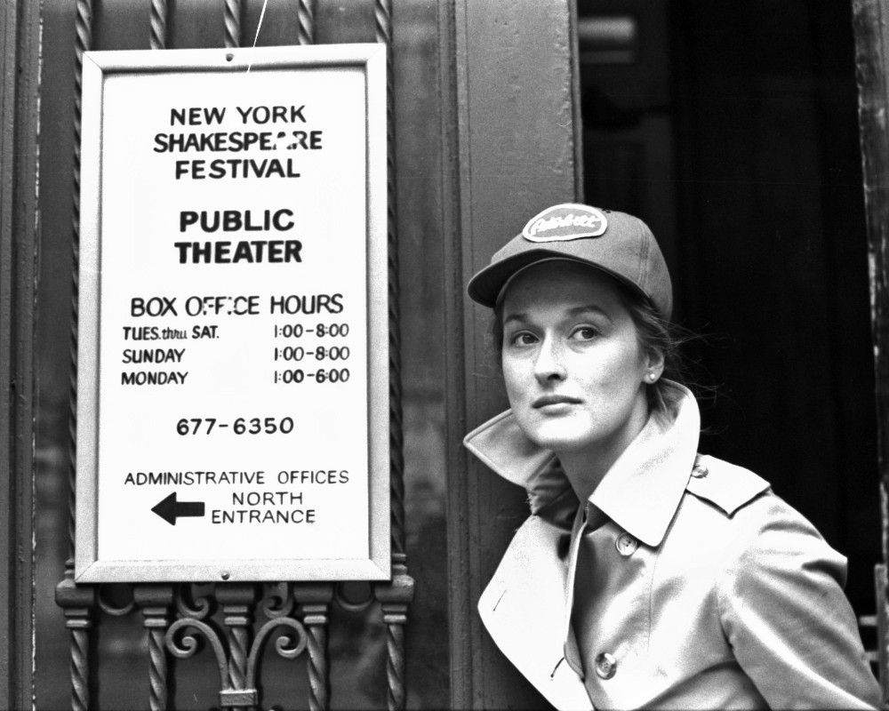 Pierwsze role sceniczne Meryl