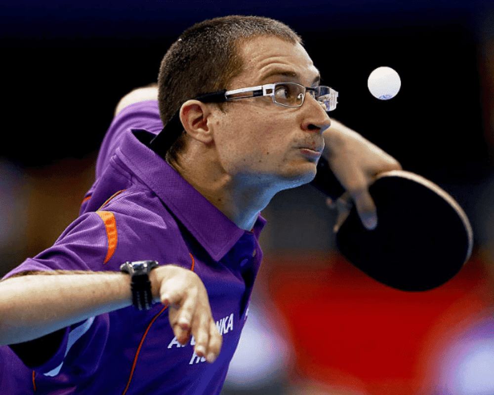 Peculiar Ping-Pong Faces