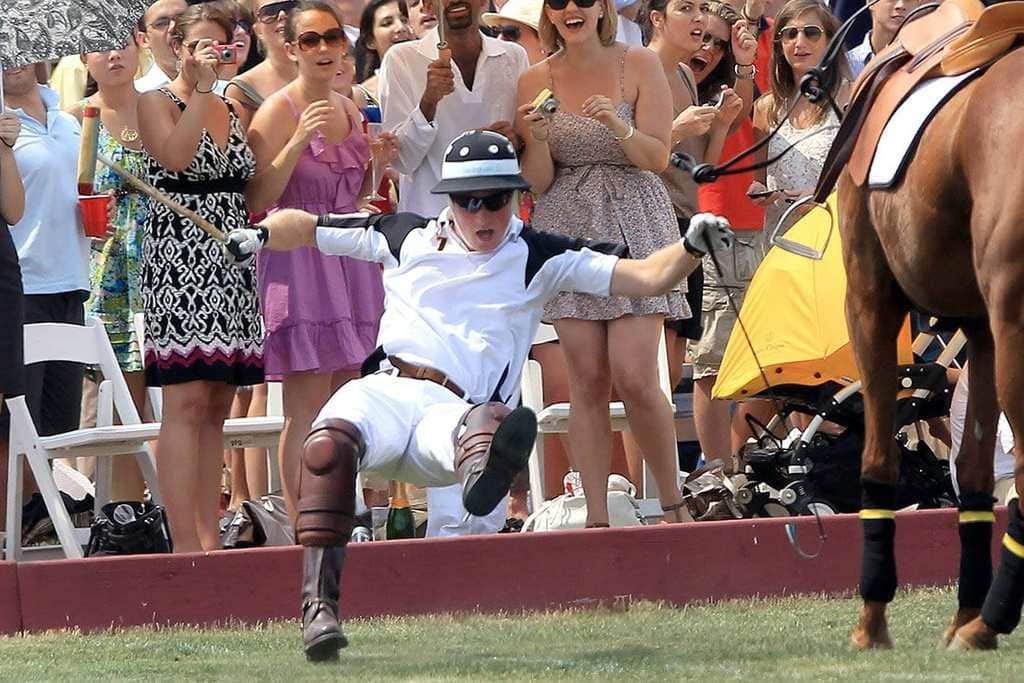 Harry Takes A Tumble