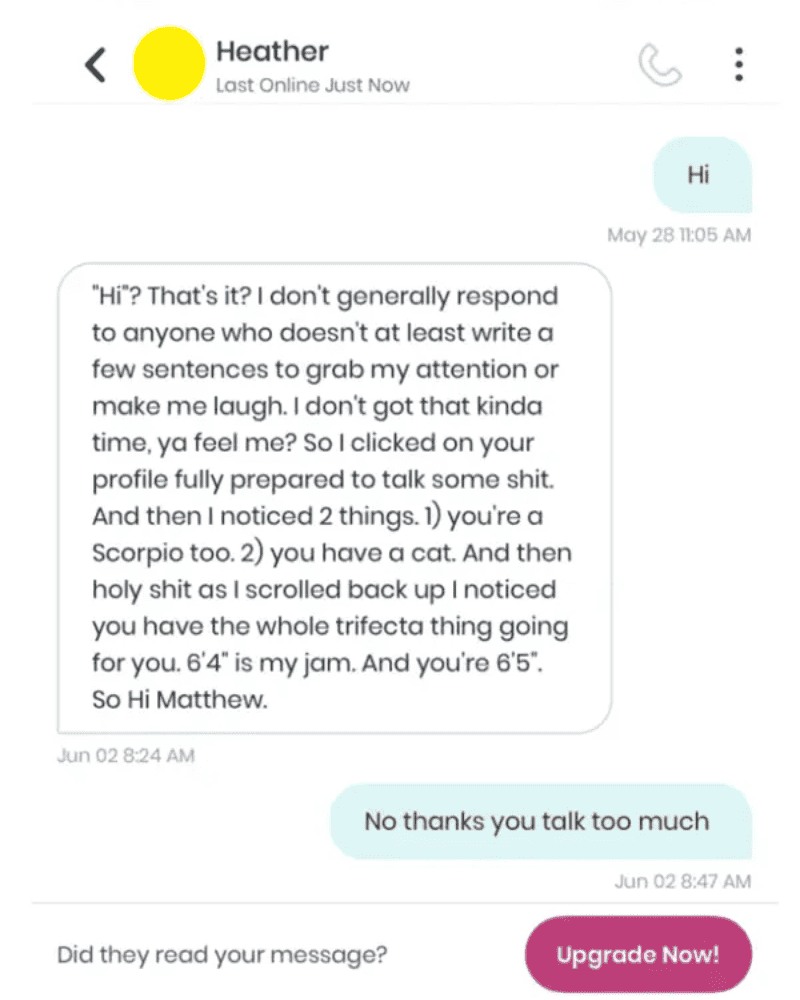 That's Quite an Opener