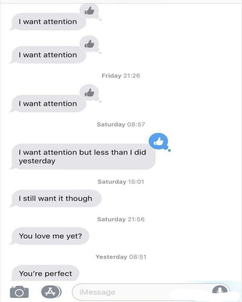 I Want Attention