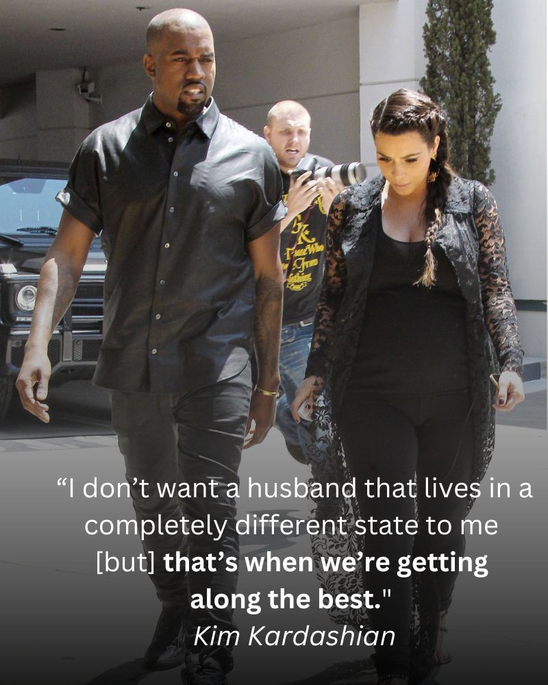 Kim Kardashian and Kanye West