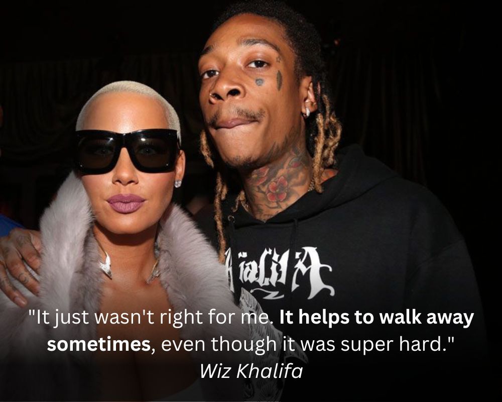 Wiz Khalifa and Amber Rose
