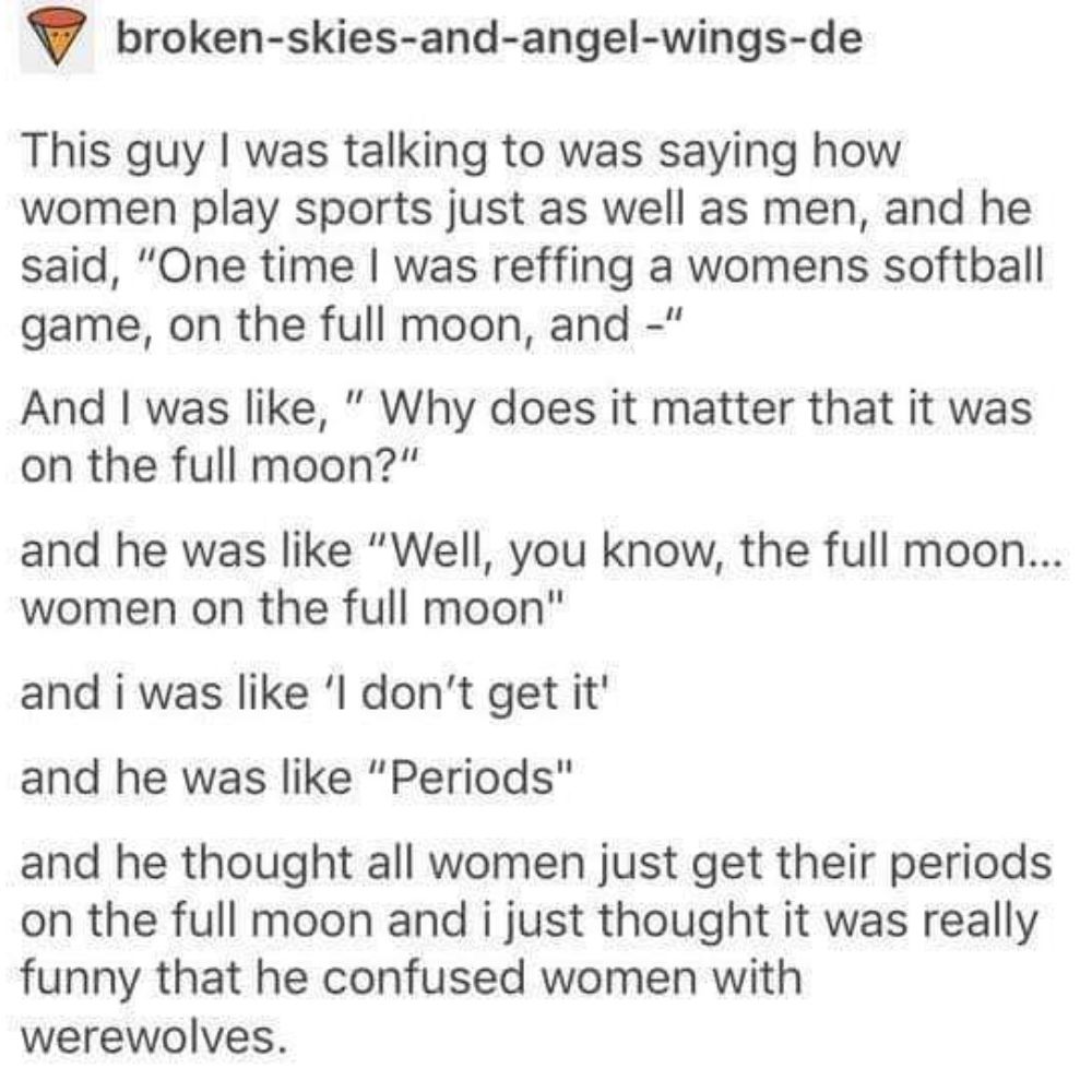 Women Are Werewolves