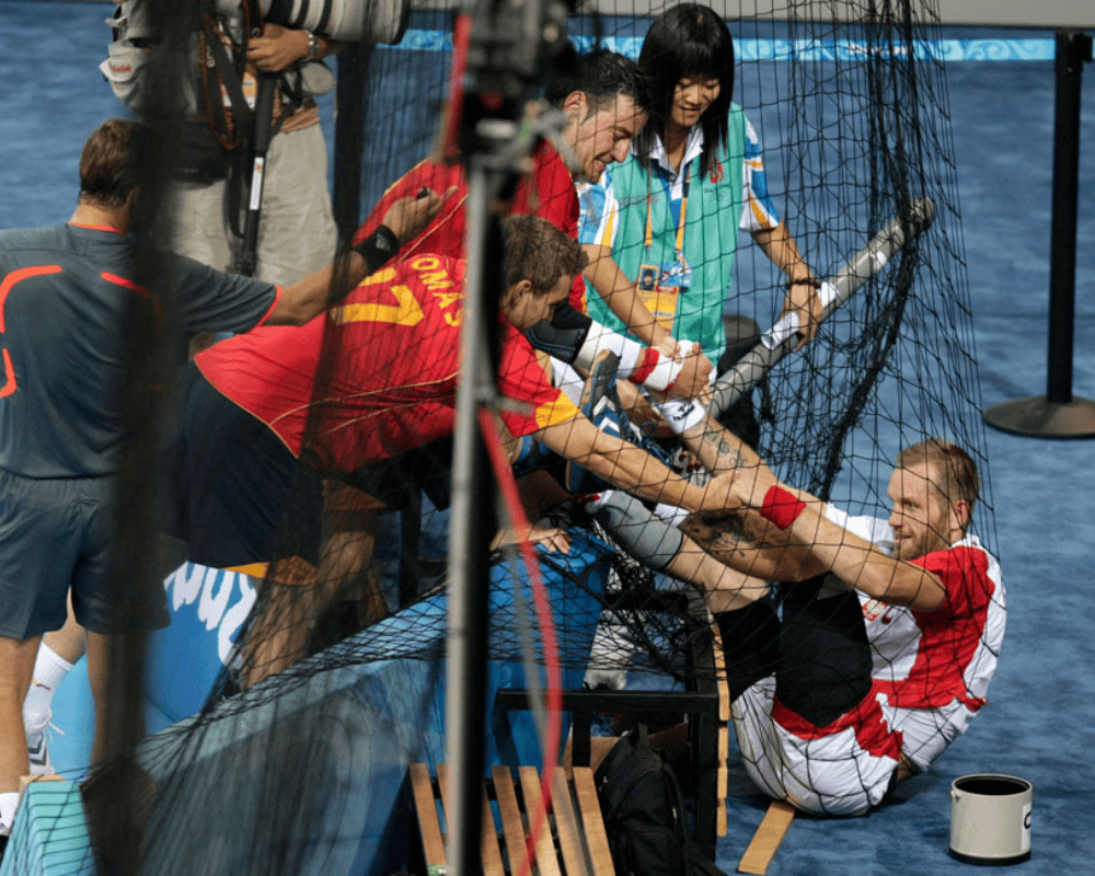 The Ball Goes in the Net, Not You