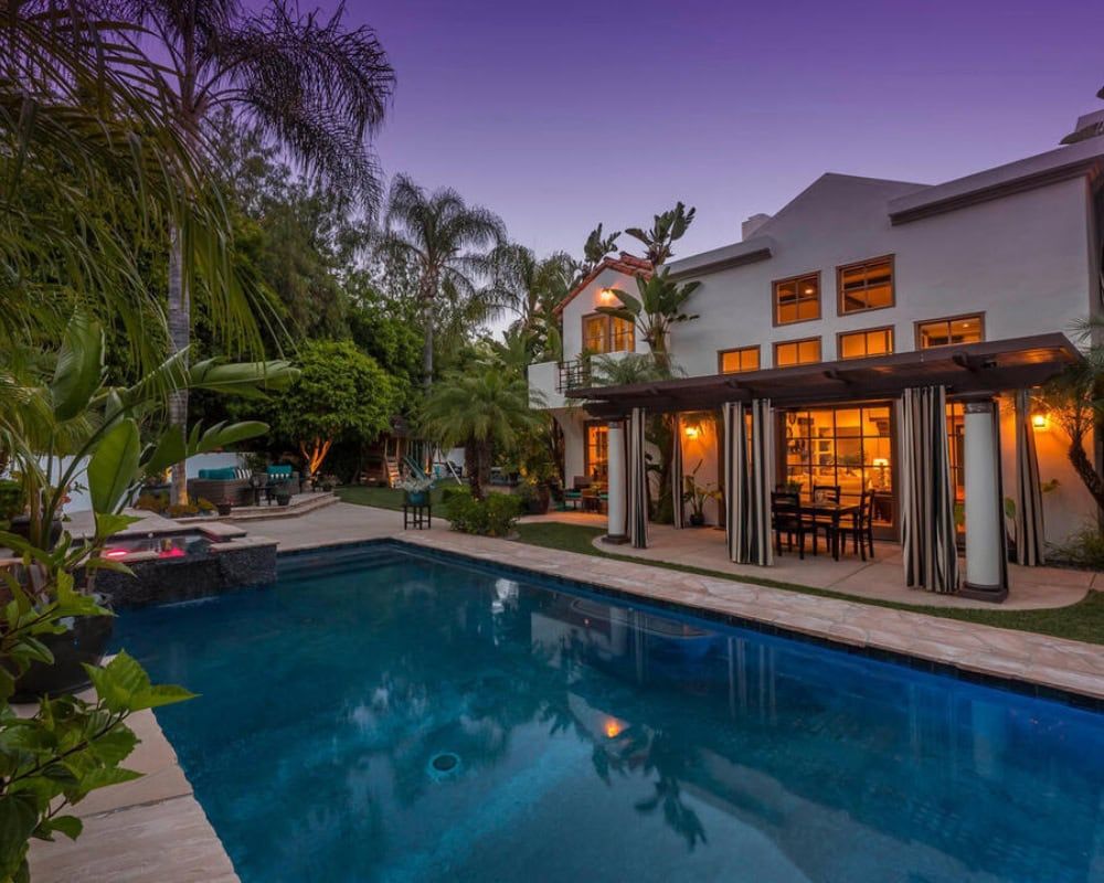 Joey Lawrence's Estate in Encino, California