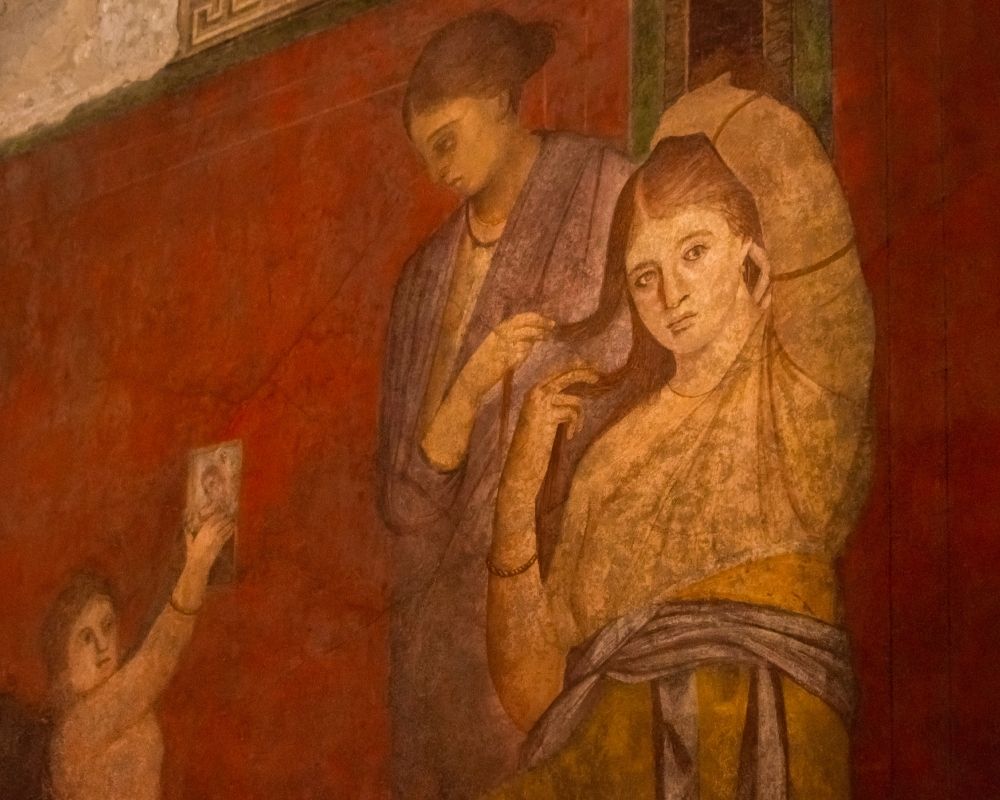 Frescoes of Pompeian Life