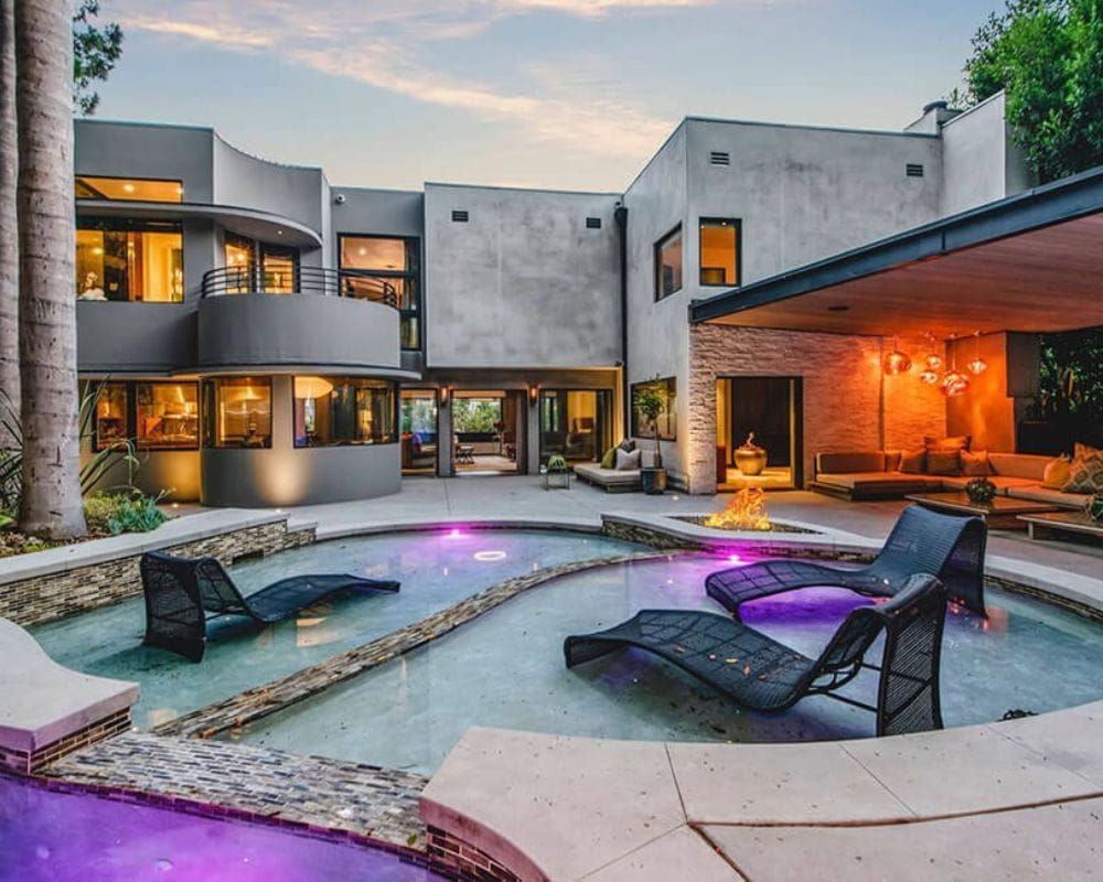 Adam Lambert's Bachelor's Pad in Hollywood, California