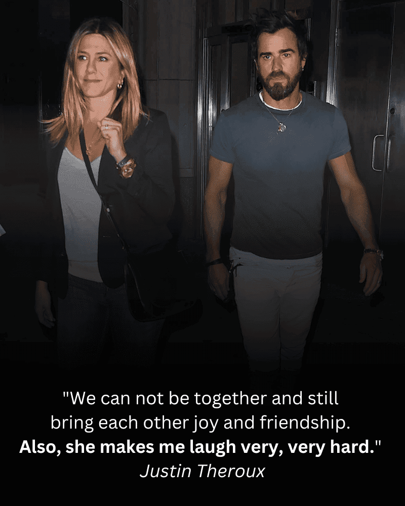 Justin Theroux and Jennifer Aniston