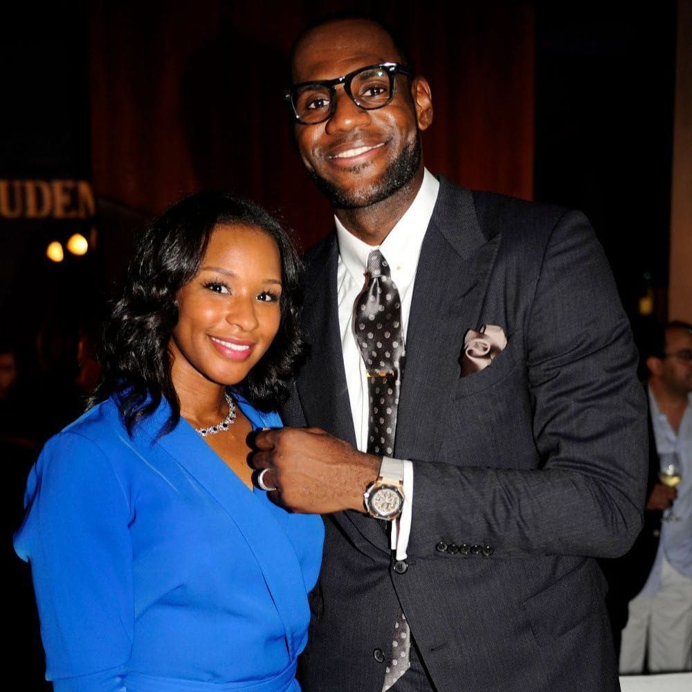 LeBron and Savannah Meet