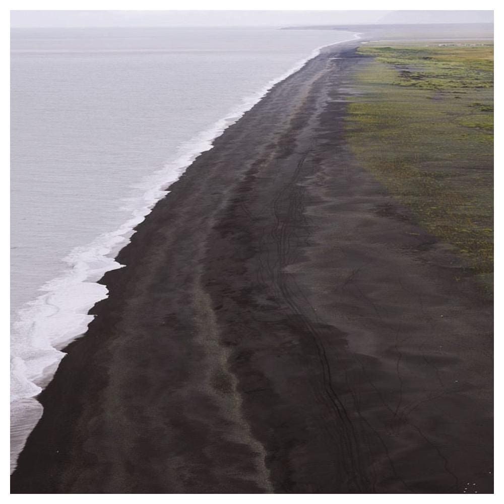 4. Black Sand Beach, Iceland