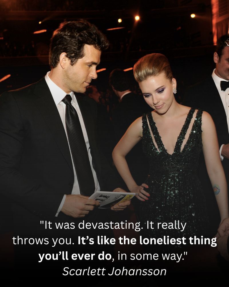 Scarlett Johansson and Ryan Reynolds