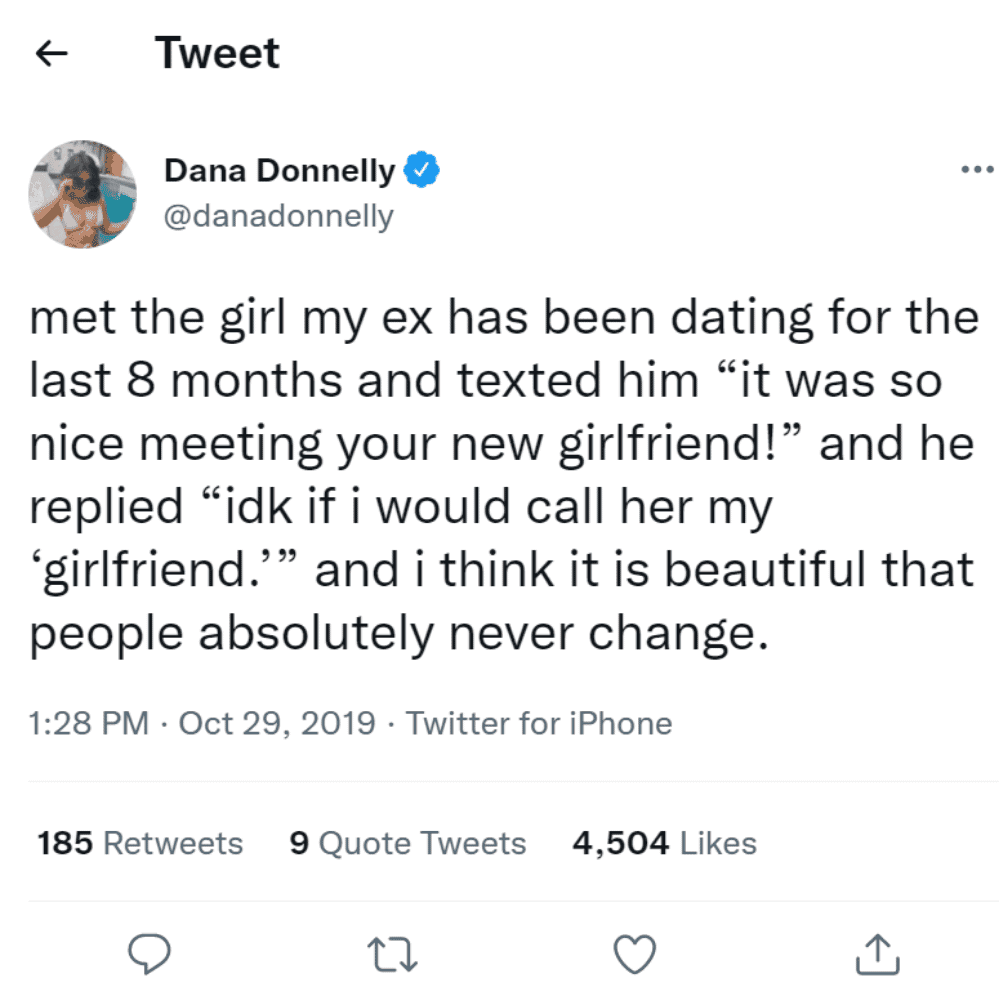 Never Change