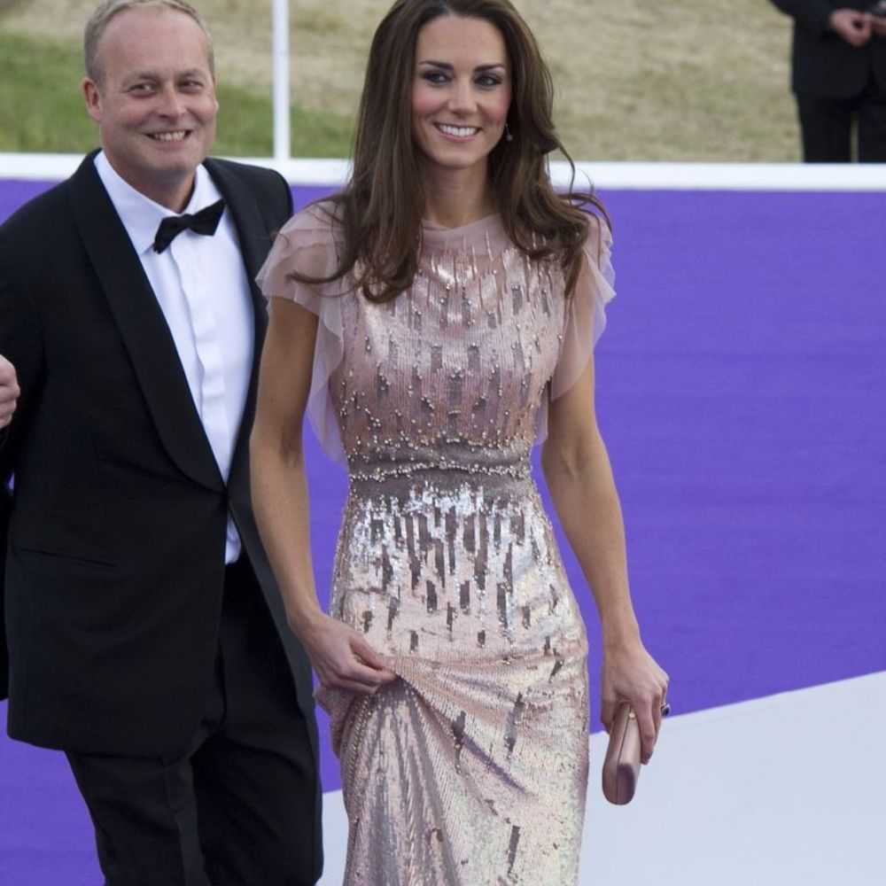49. Duchess Catherine in Jenny Packham