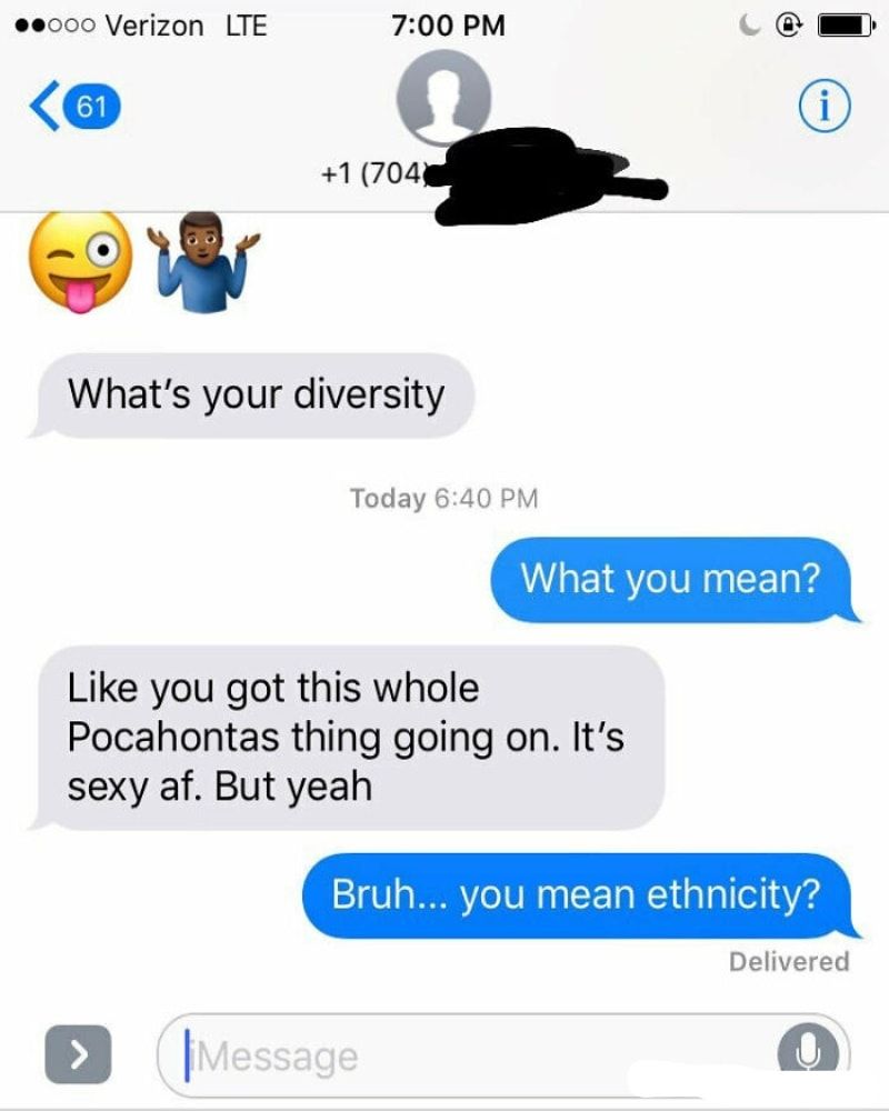 This Whole Pocahontas Thing