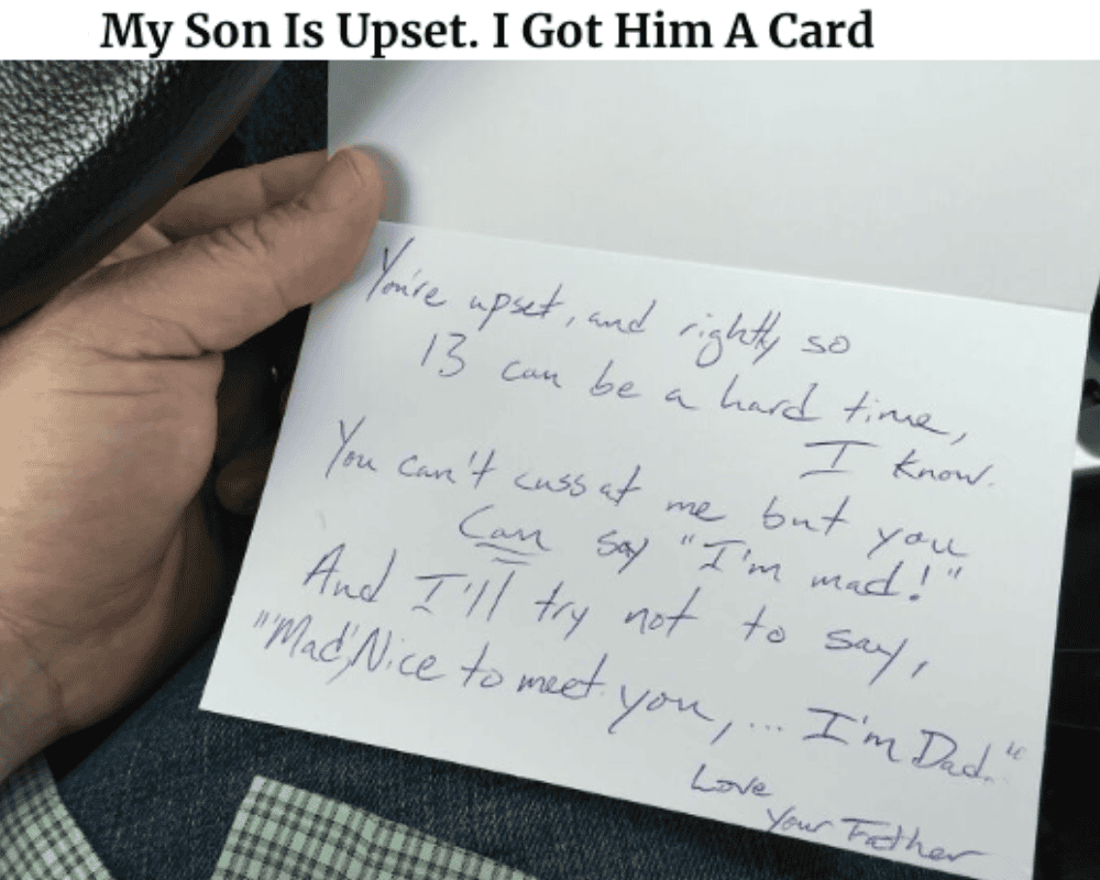 Hi Mad, I’m Dad!
