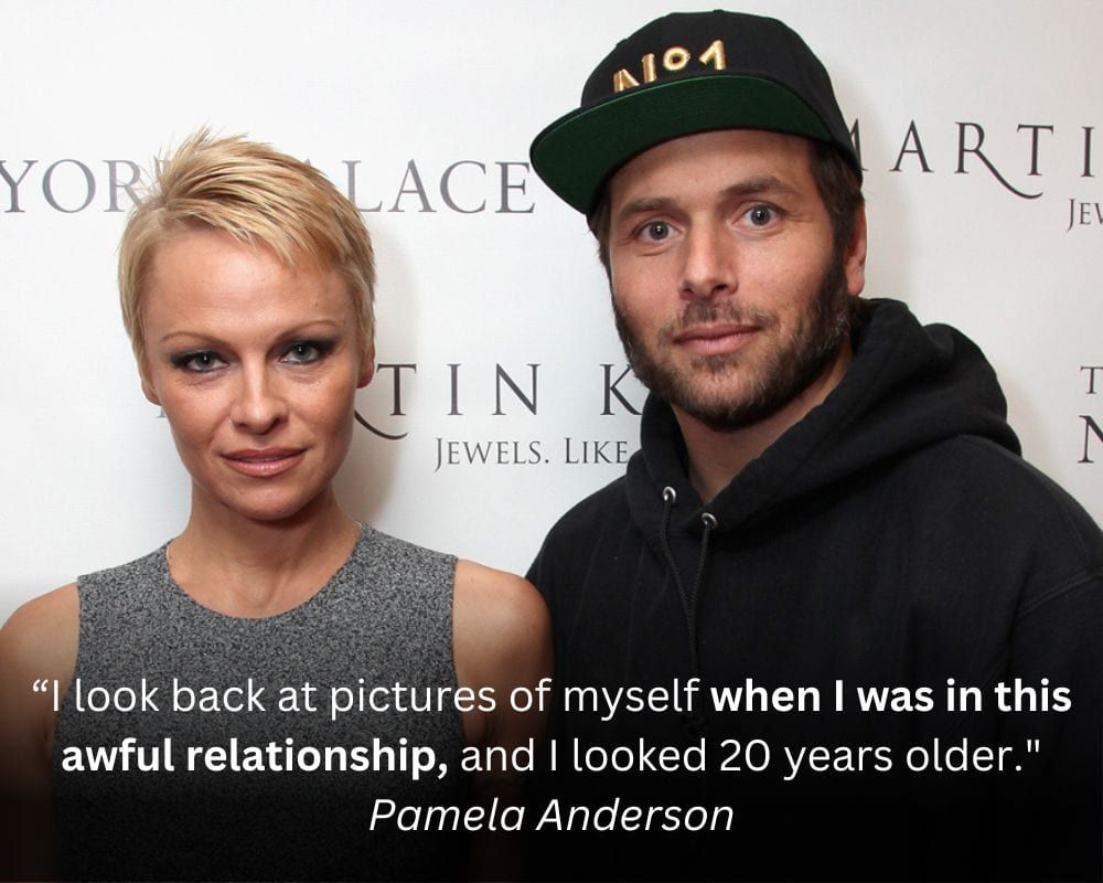 Pamela Anderson and Rick Salomon