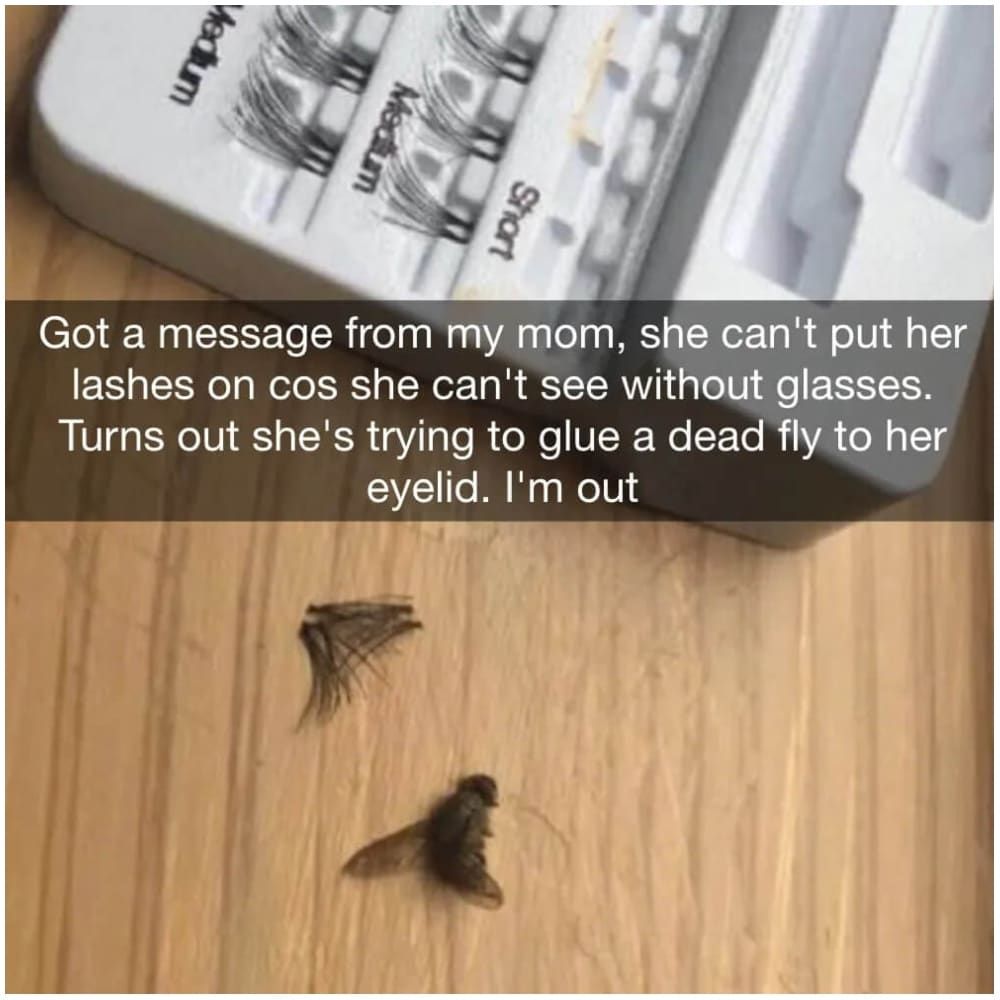 Flies on the Eyes