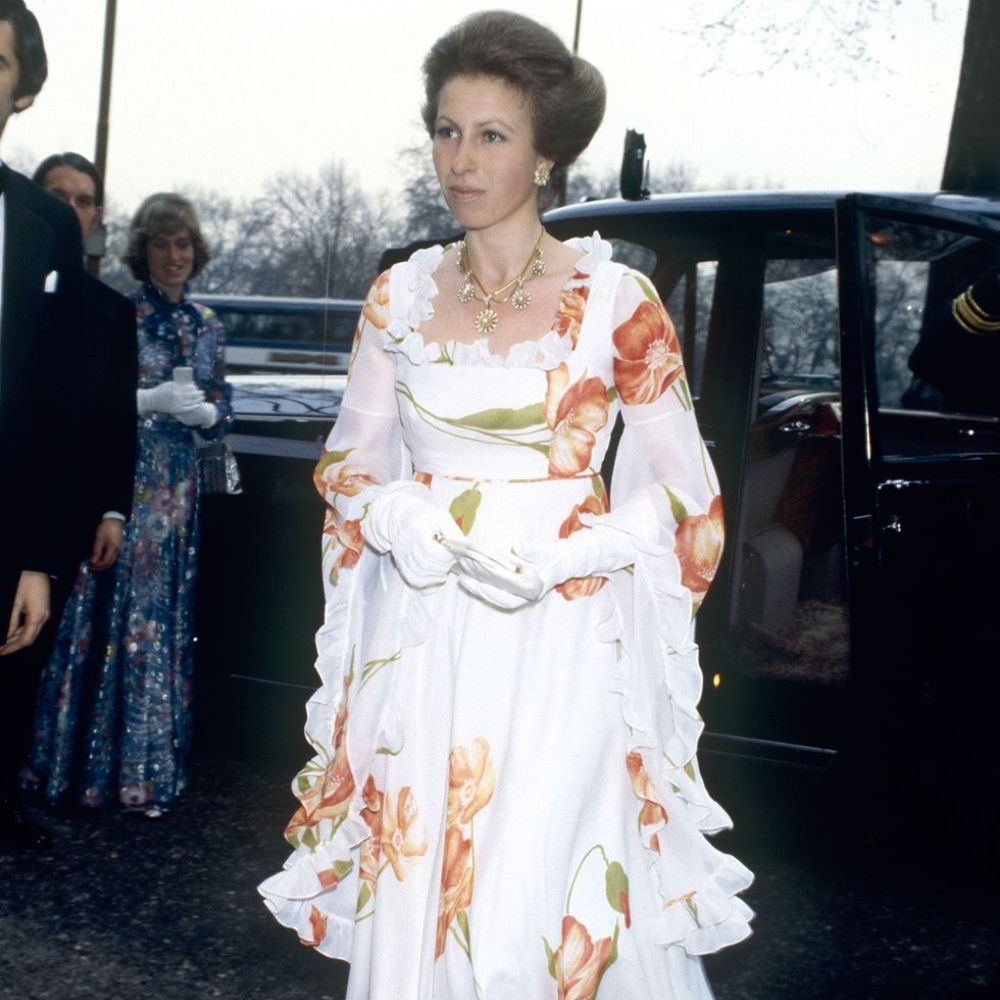 48. Princess Anne in Floral Ruffles