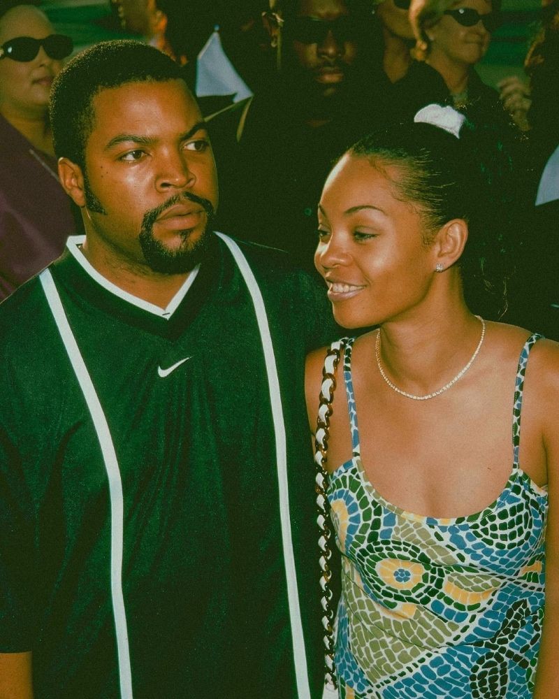 Ice Cube and Kimberly Woodruff