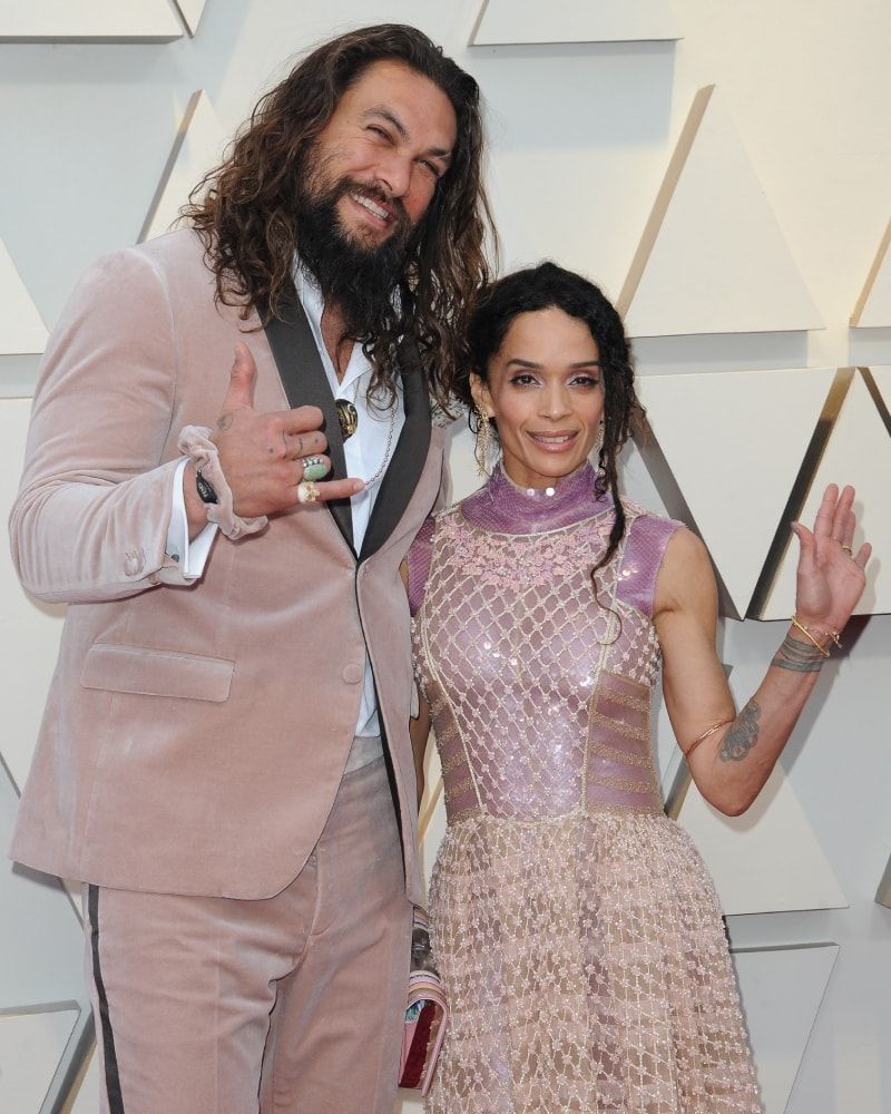 Lisa Bonet and Jason Momoa