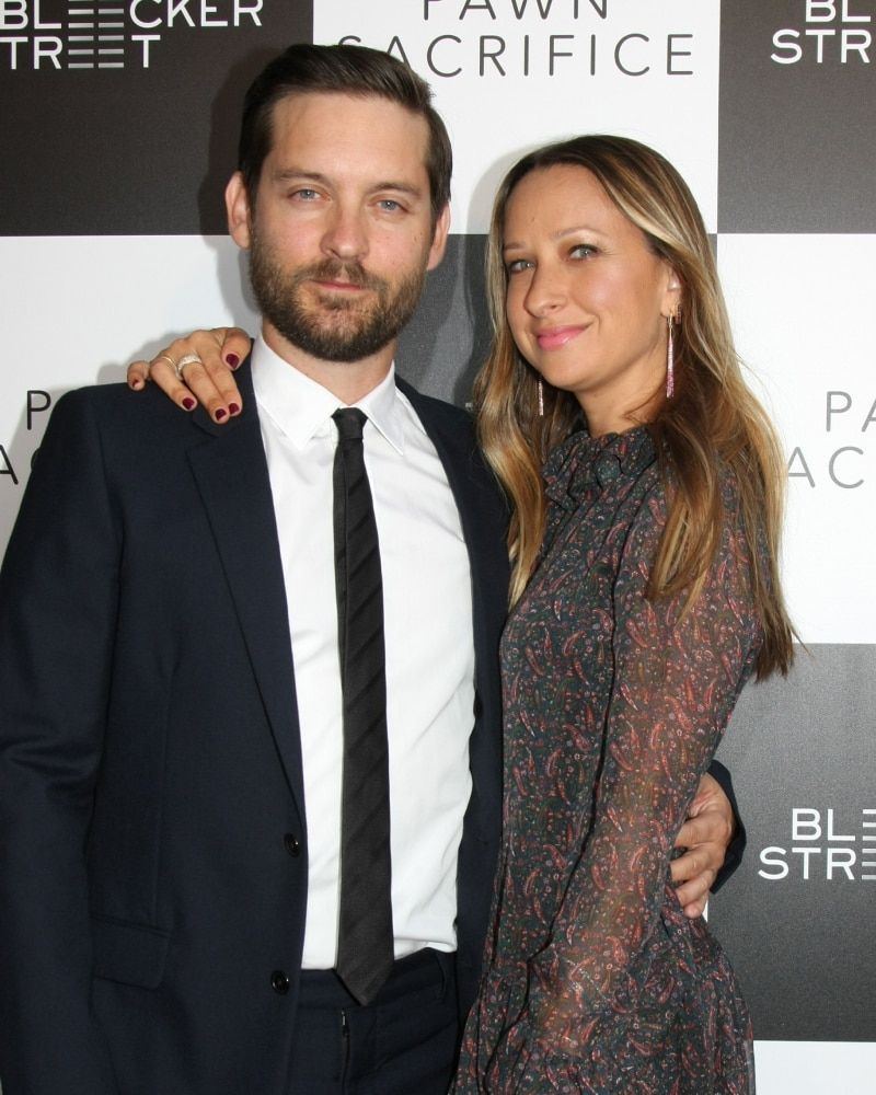 Tobey Maguire and Jennifer Meyer