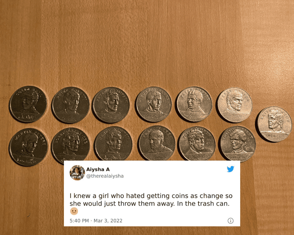 Literally Throwing Away Money