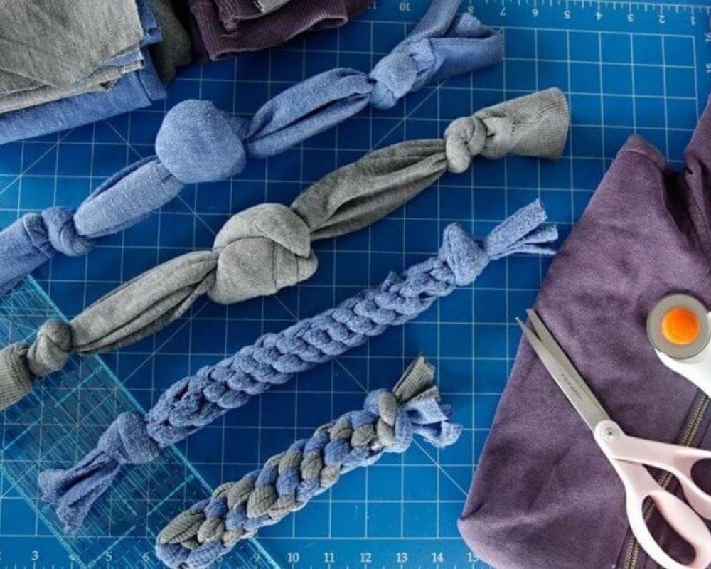 Recycle Things to Make Dog Toys