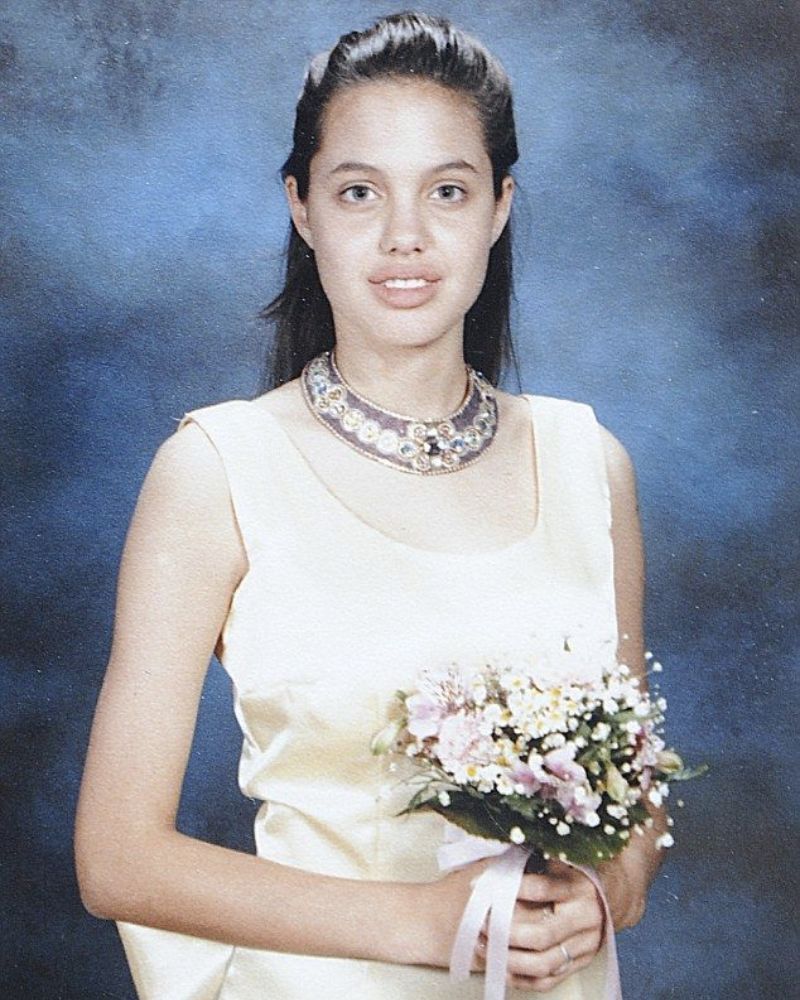 Awkward Teen Angelina Jolie