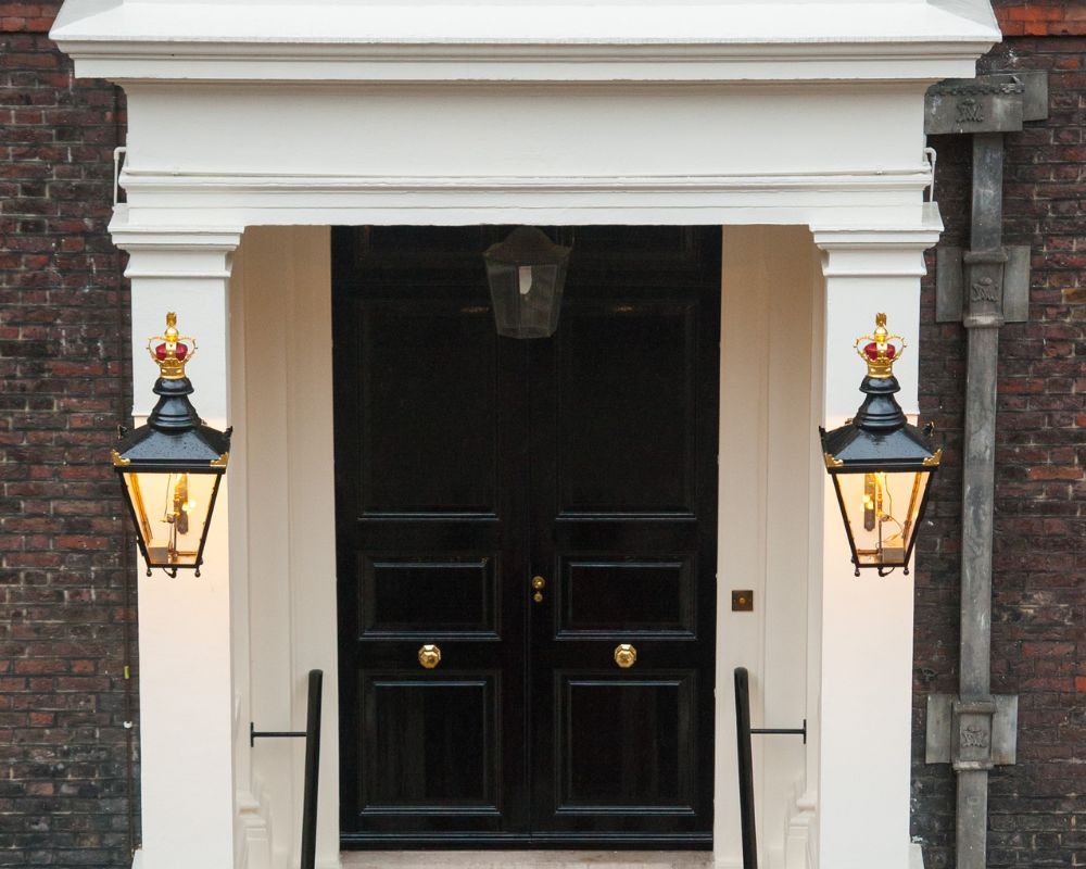 The Famous Kensington Palace Black Doors