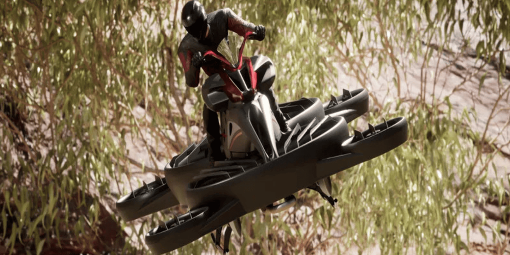 A Hoverbike That Can Fly for 40 Minutes Debuts in Detroit