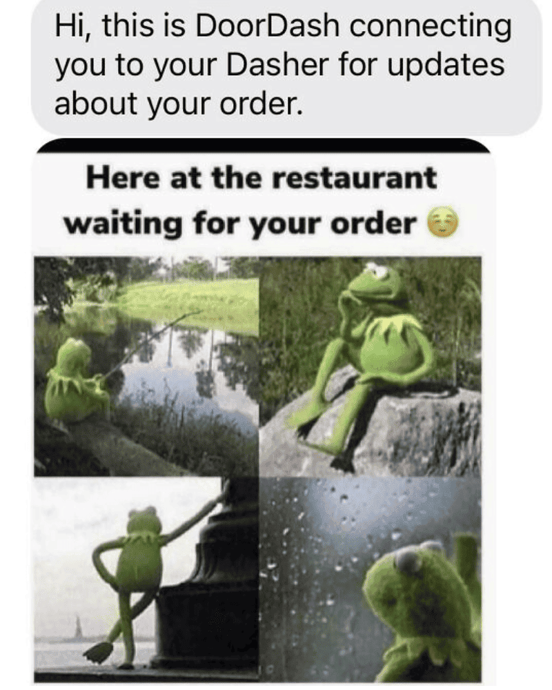 Waiting for Your Order